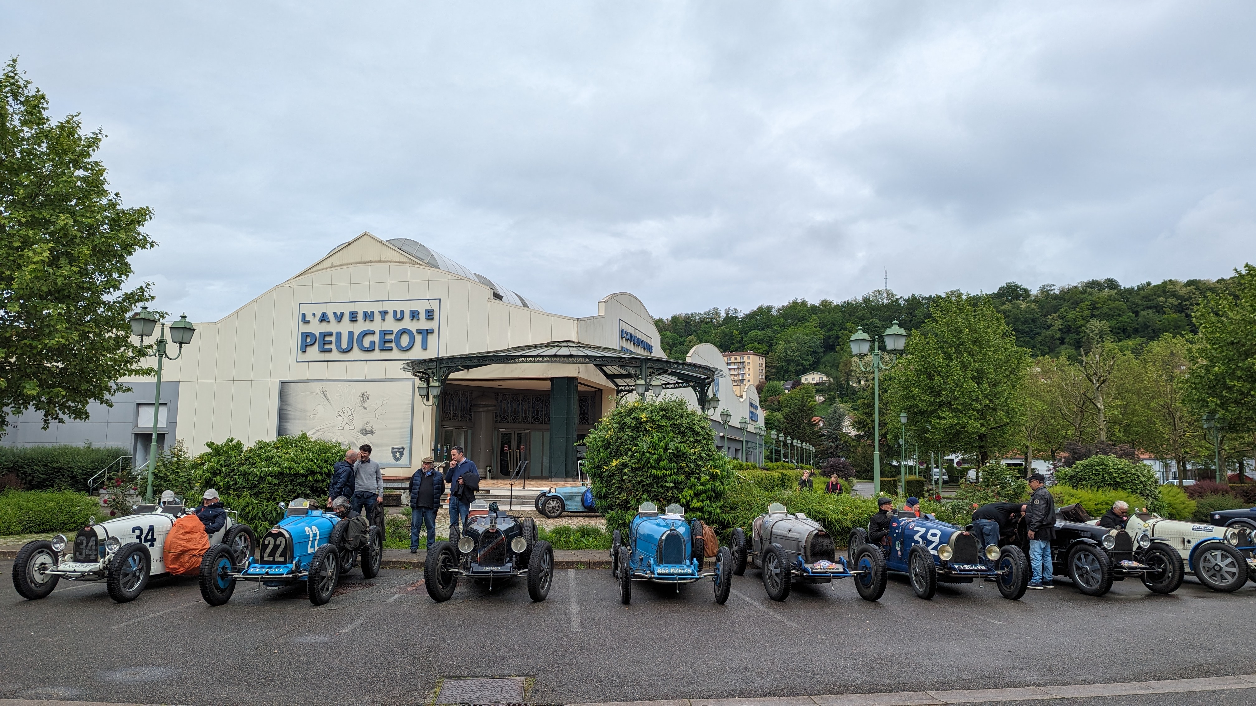 Bugatti au Musée de L'Aventure Peugeot