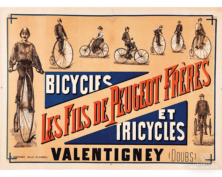 Affiche Cycle Peugeot