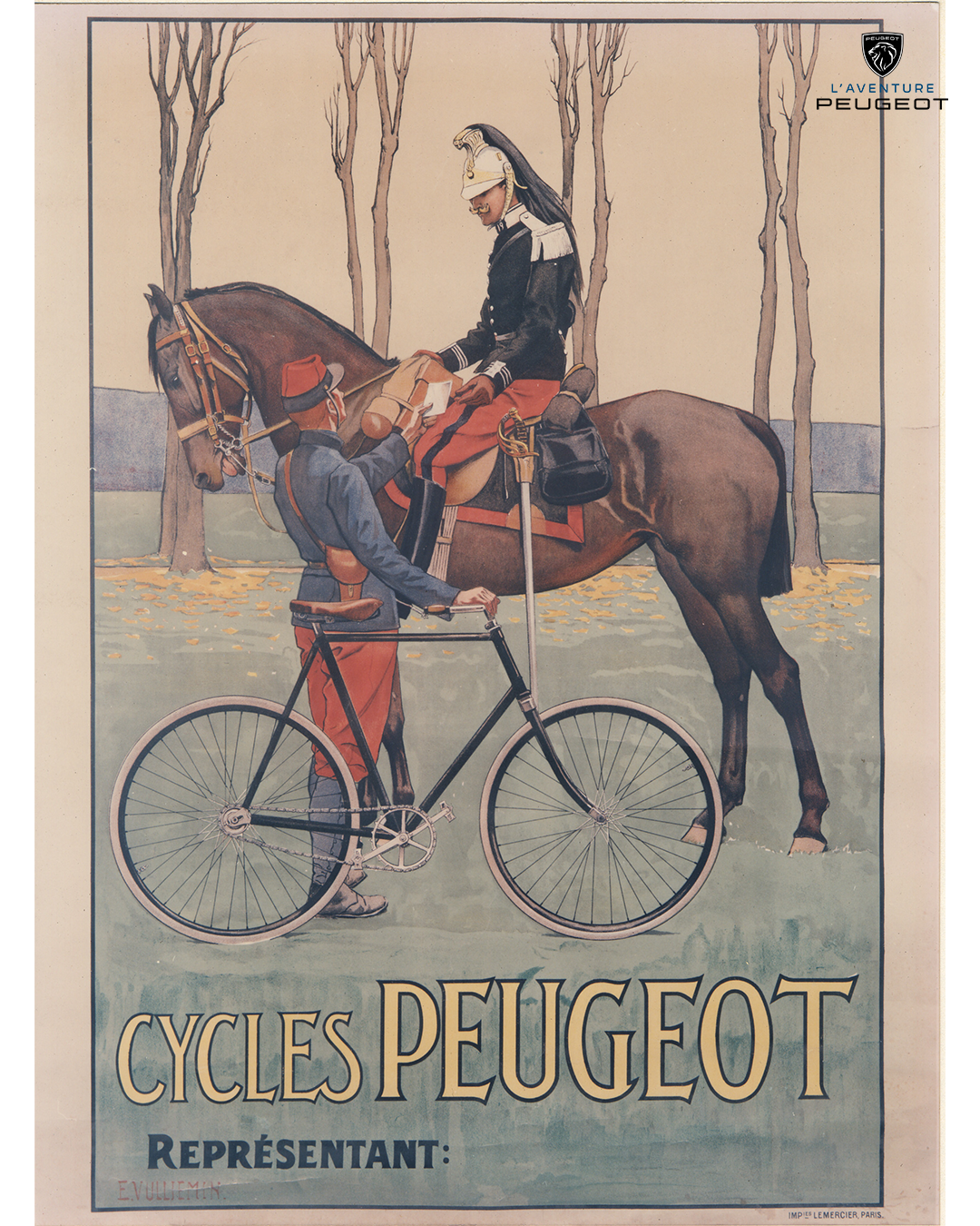 Affiche Cycle Peugeot